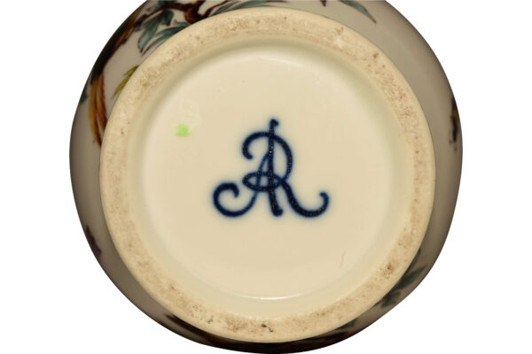 #252 5 seltene Augustus Rex Vasen Meissen 19. Jahrhundert | 5 Rare Augustus Rex Vases Meissen 19Th Century - Image 3
