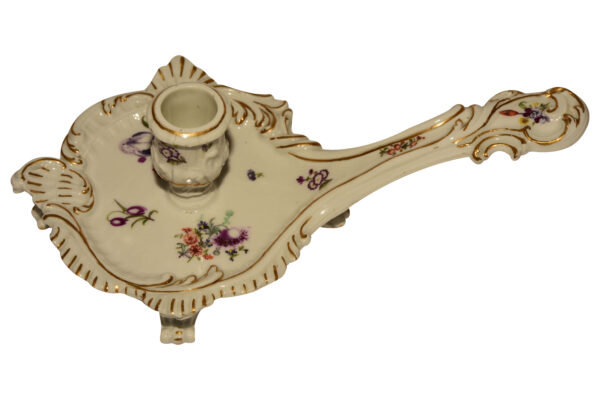 #258 Meissen 1750, Nachtlicht Kerzenleuchter | Meissen 1750, Night Light Candlestick - Image 2