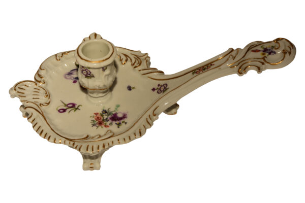 #258 Meissen 1750, Nachtlicht Kerzenleuchter | Meissen 1750, Night Light Candlestick - Image 3