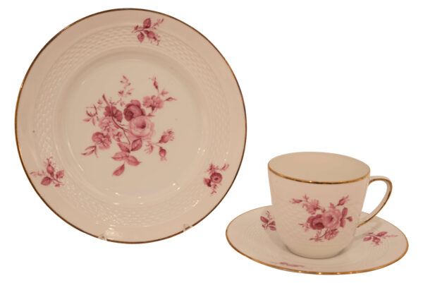 #273 Porzellanfabrik C.M. Hutschenreuther Hohenberg Kaffee- und Tafelservice 61 Stück | Porcelain Factory C.M. Hutschenreuther Hohenberg Coffee And Dinner Service 61 Pieces - Image 6