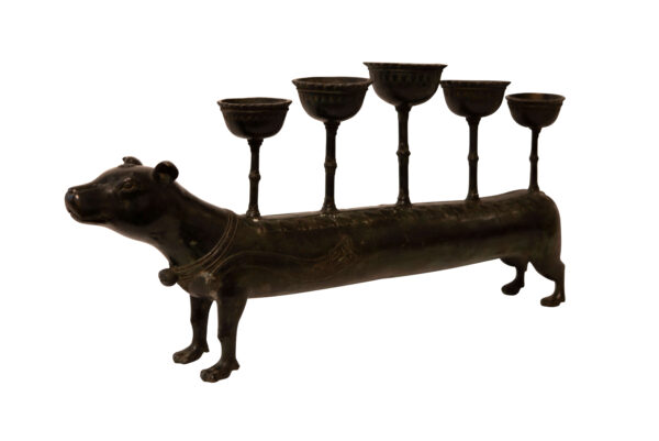 Hund mit 5 Kerzenhalter | Dog with 5 Candle Holders - Image 2