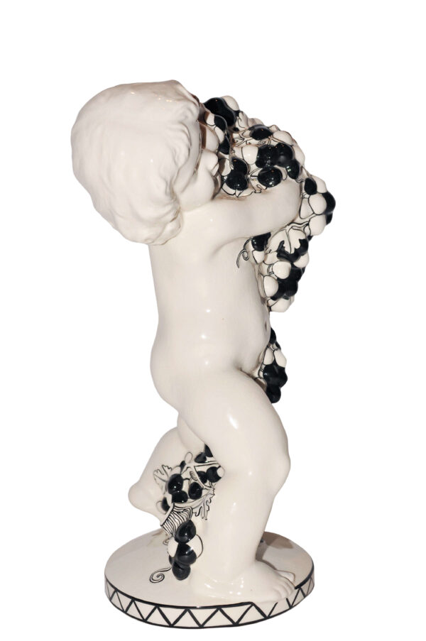 #303 M. Powolny Jahreszeiten Putto  Herbst | M. Powolny Seasons Putto  Autumn - Image 4