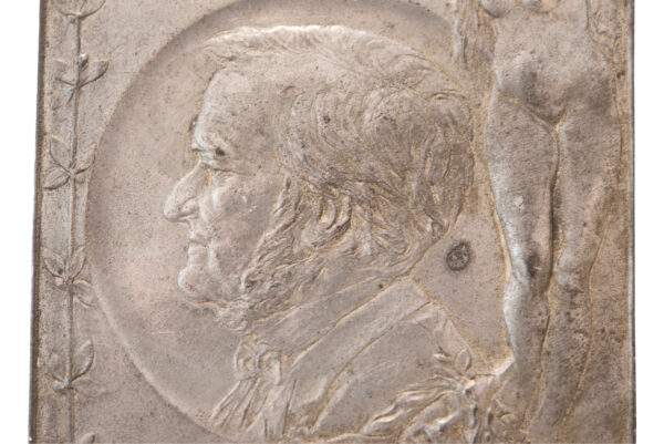 Richard Wagner Metallplakette | Richard Wagner Metal Plaque - Image 5