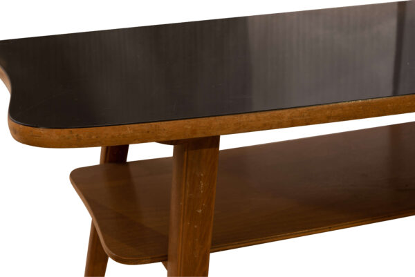 #109 Small Wooden Table from the 70s | Kleiner Holztisch aus den 70er Jahren - Image 2