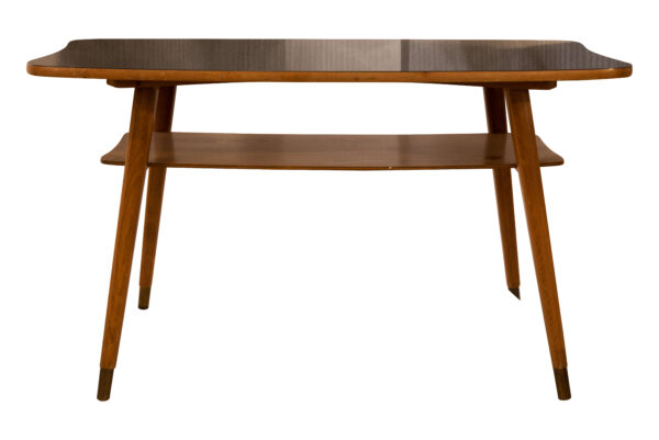#109 Small Wooden Table from the 70s | Kleiner Holztisch aus den 70er Jahren - Image 3