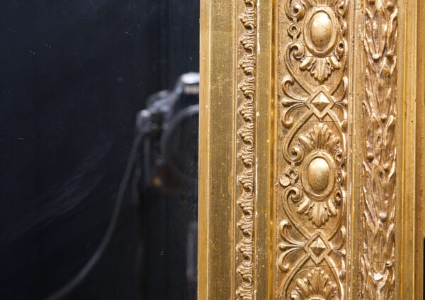 #123 Mirror with gilded wooden frame | Spiegel mit vergoldetem Holzrahmen - Image 3