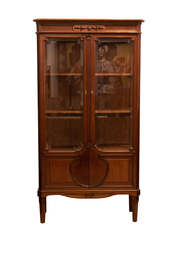 #129 Wooden Display Cabinet | Vitrine aus Holz