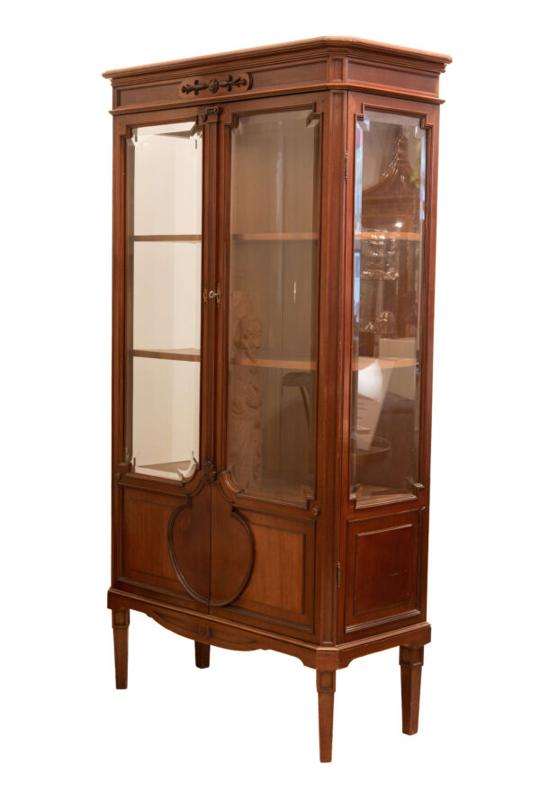 #129 Wooden Display Cabinet | Vitrine aus Holz - Image 3