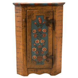 #135 Corner Cabinet Made Of Wood | Eckschrank aus Holz