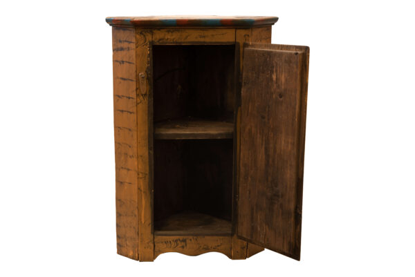 #135 Corner Cabinet Made Of Wood | Eckschrank aus Holz - Image 2