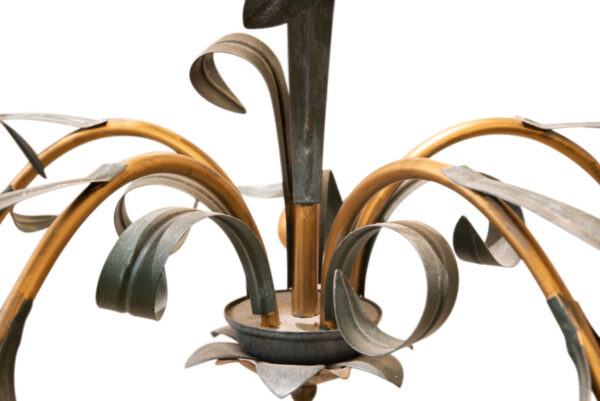 #138 Floral Chandelier | Floraler Luster und Drei Appliken - Image 3