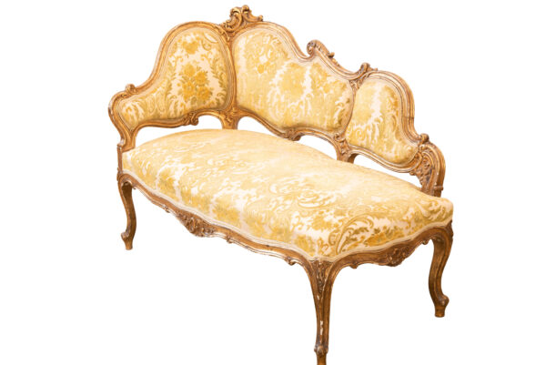 #145 Small Sofa in Biedermeier Style | Sofagarnitur im Biedermeierstil - Image 3