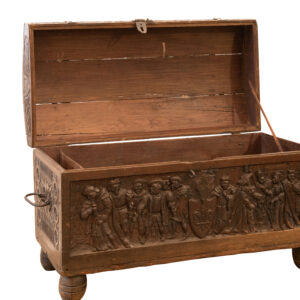 #146 Oak Chest with Iron Fittings | Eichentruhe mit Eisenbeschlägen