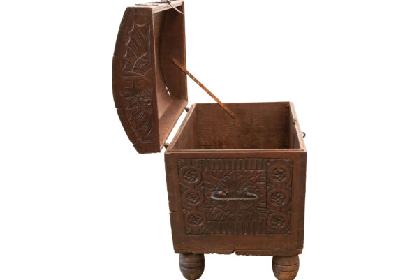 #146 Oak Chest with Iron Fittings | Eichentruhe mit Eisenbeschlägen - Image 3