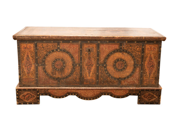 #147 Wooden Farm Chest | Bunte Bauerntruhe