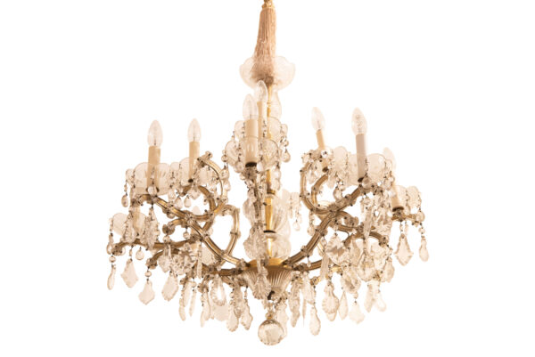 #180 Luxurious Crystal Chandelier | Prunkvoller Kristall-Kronleuchter