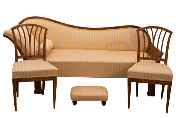#194 Biedermeier Style Seating Set | Sitzgarnitur im Biedermeier-Stil