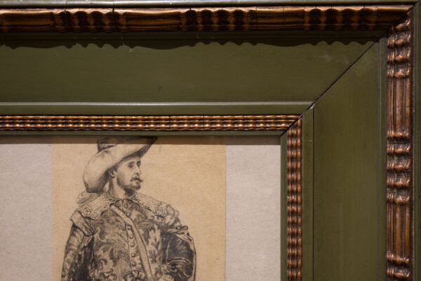 #204 Jean Louis Ernest Meissonier, Portrait of a Musketeer (costume study) | Jean Louis Ernest Meissonier,  Porträt eines Musketier (Kostümstudie) - Image 3