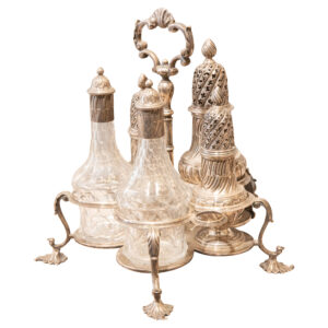 #28 Cruet Silver | Menage Silber