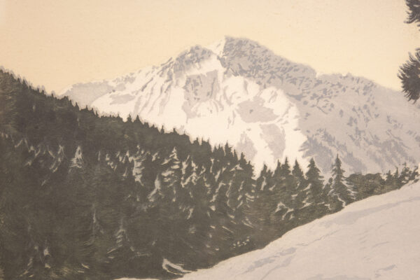 #35 Hans Figura, "Lärchen bei Seefeld" | Hans Figura, Lärchen bei Seefeld - Image 3