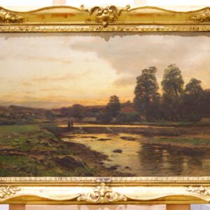 #40 Carl Irmer 1834–1900, Landscape Painting | Carl Irmer 1834-1900, Landschaftsbild