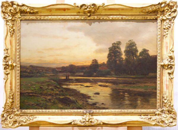 #40 Carl Irmer 1834–1900, Landscape Painting | Carl Irmer 1834-1900, Landschaftsbild