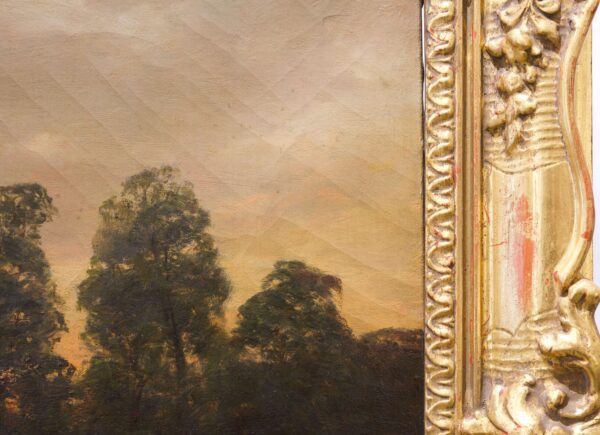 #40 Carl Irmer 1834–1900, Landscape Painting | Carl Irmer 1834-1900, Landschaftsbild - Image 4