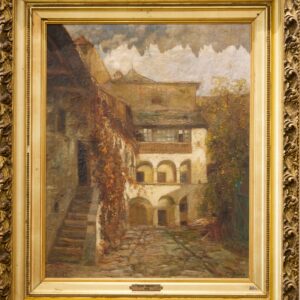 #41 Paul (Peter) Unbereit, "Courtyard" | Paul (Peter) Unbereit, "Innenhof"