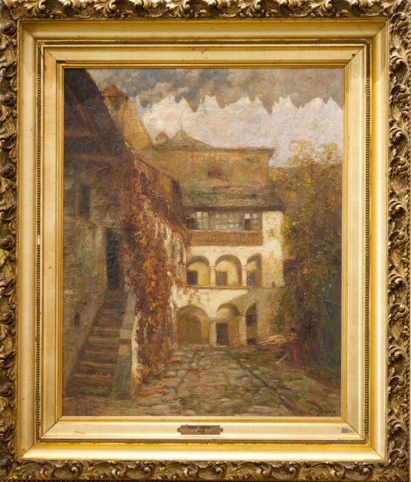 #41 Paul (Peter) Unbereit, "Courtyard" | Paul (Peter) Unbereit, "Innenhof"