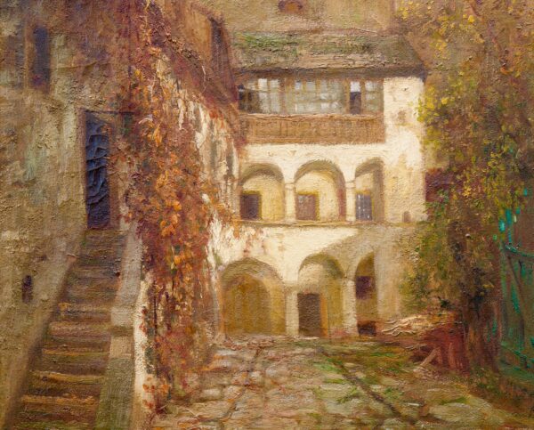 #41 Paul (Peter) Unbereit, "Courtyard" | Paul (Peter) Unbereit, "Innenhof" - Image 3