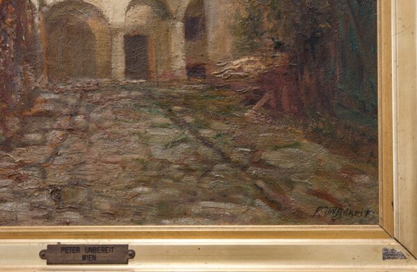 #41 Paul (Peter) Unbereit, "Courtyard" | Paul (Peter) Unbereit, "Innenhof" - Image 4