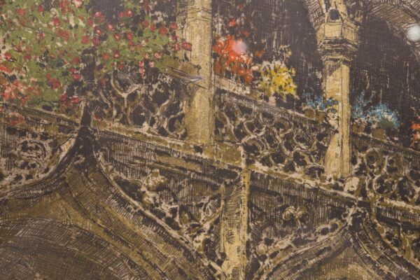 #43 Luigi Kasimir 1881–1962 "Italian Courtyard" | Luigi Kasimir 1881-1962 „Italienischer Innenhof“ - Image 4