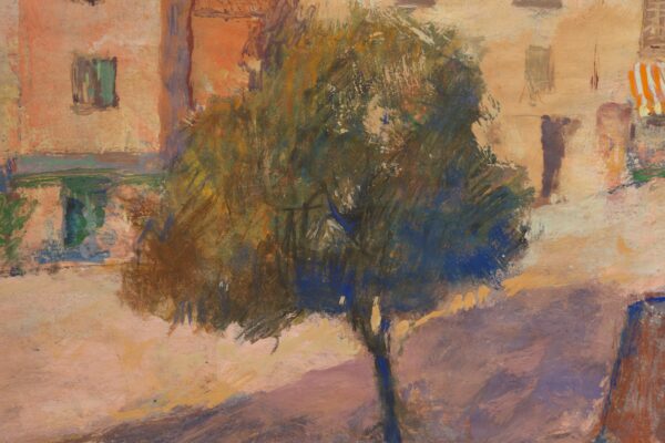 #56 Raimund Wörle (1896–1979), "Town Square In Italy" | Raimund Wörle (1896–1979), „Stadtplatz in Italien“ - Image 2