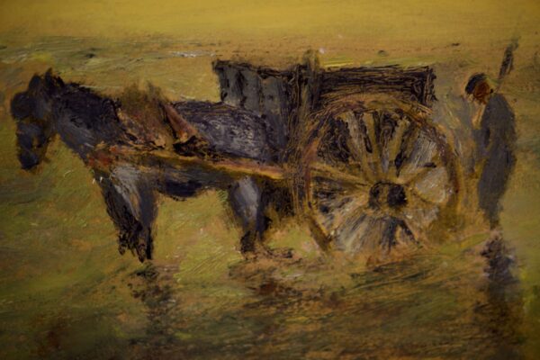 #74 Horse-drawn Carts in the Water on the Coast | Muschelstecher mit Pferdefuhrwerken im Wasser an der Küste - Image 5