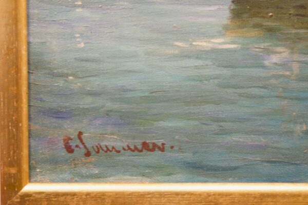 #83 Georg Sommer Attributed, Sailing Ships At Sea | Georg Sommer zugeschrieben, Segelschiffe auf dem Meer - Image 3
