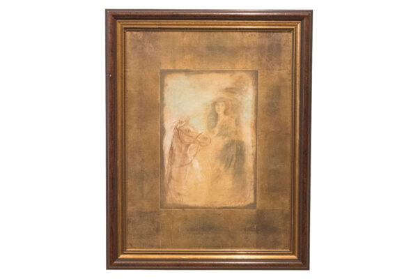 #84 Mersard Berber (1940–2012), Lady On Horseback  | Mersard Berber (1940 -2012), Dame zu Pferd