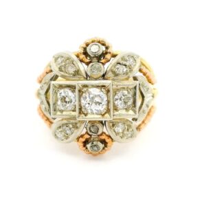 #100 Ring Gelbgold, Rotgold und Weißgold | Ring in Yellow Gold, Rose Gold, and White Gold
