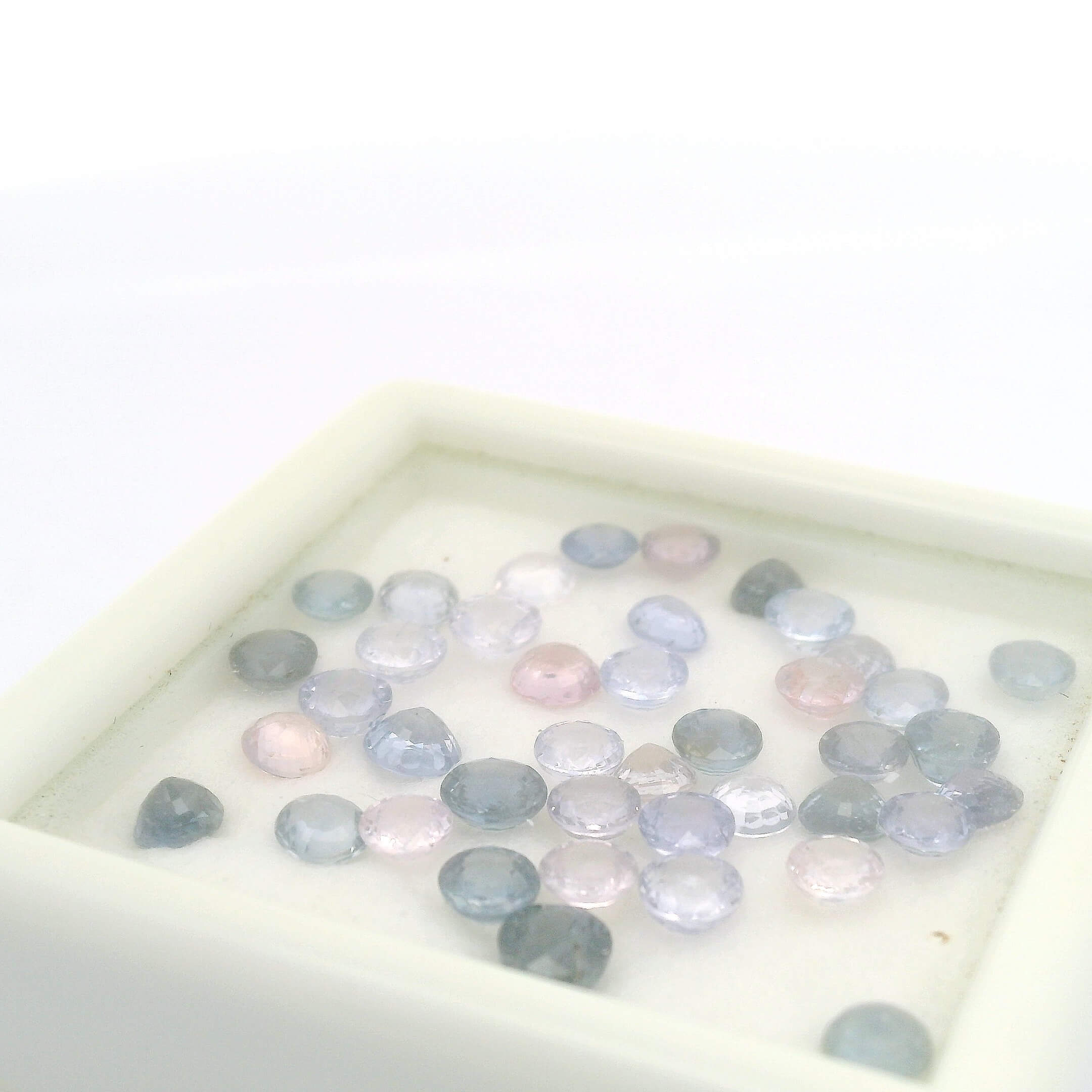 #100 Loser Steine, Saphire, bunt | Sapphires, Mixed Colors - Image 2