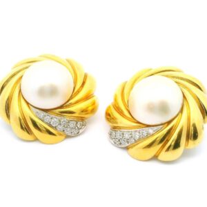 #104 Ohrclipse Gelbgold  | Yellow Gold Ear Clips