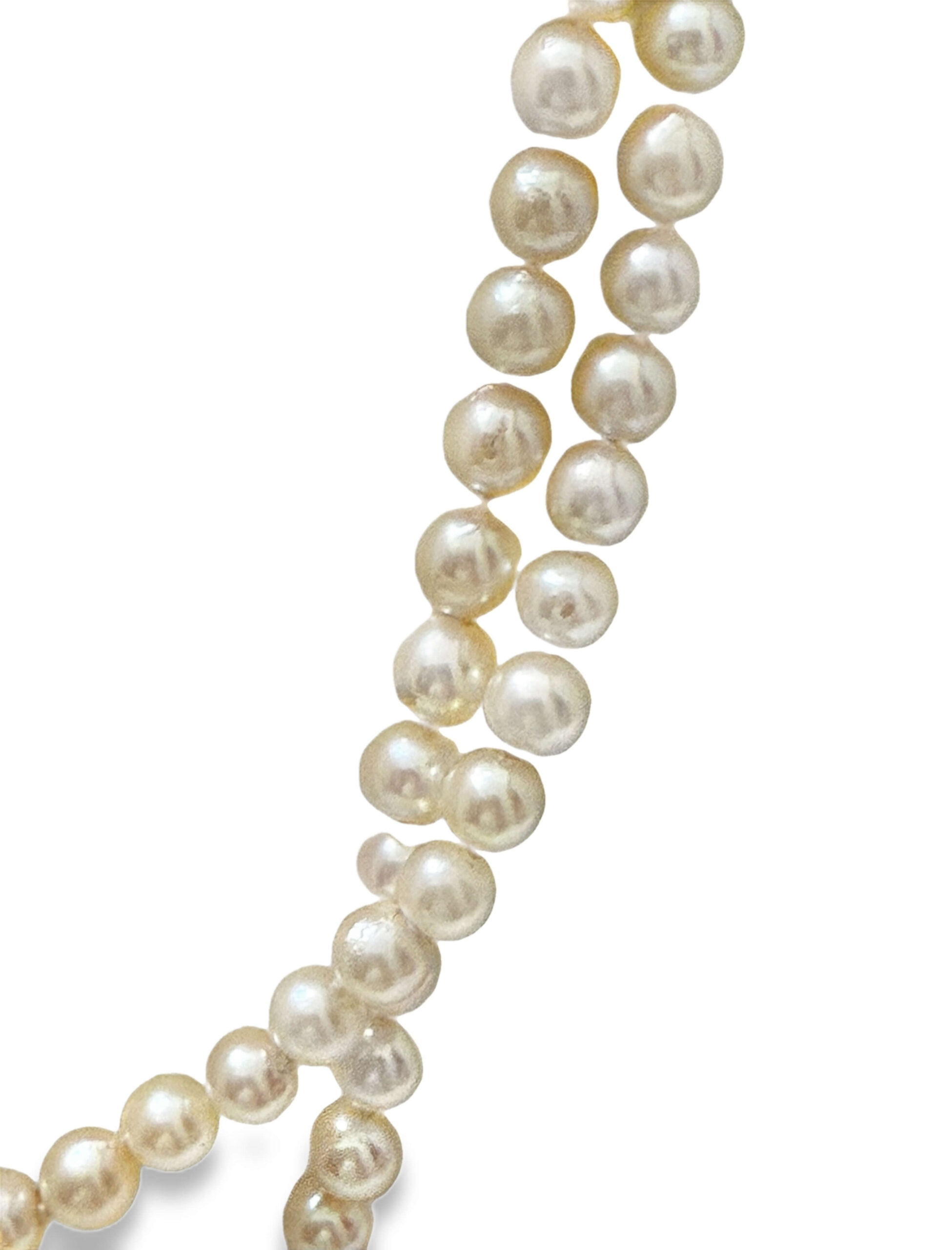#104 Perlencollier mit Akoya-Kulturperlen | Pearl Necklace With Akoya Cultured Pearls - Image 3