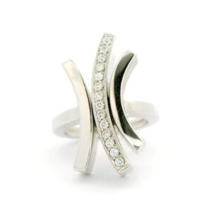 #111 Ring Weißgold | White Gold Ring