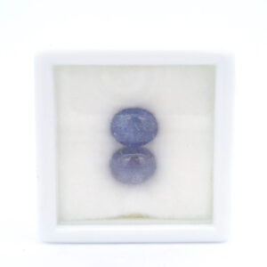 #117 Loser Steine, Tansanit-Pärchen | Pair of Tanzanites