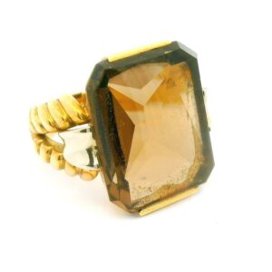 #119 Ring Gelbgold und Weißgold | Yellow Gold and White Gold Ring