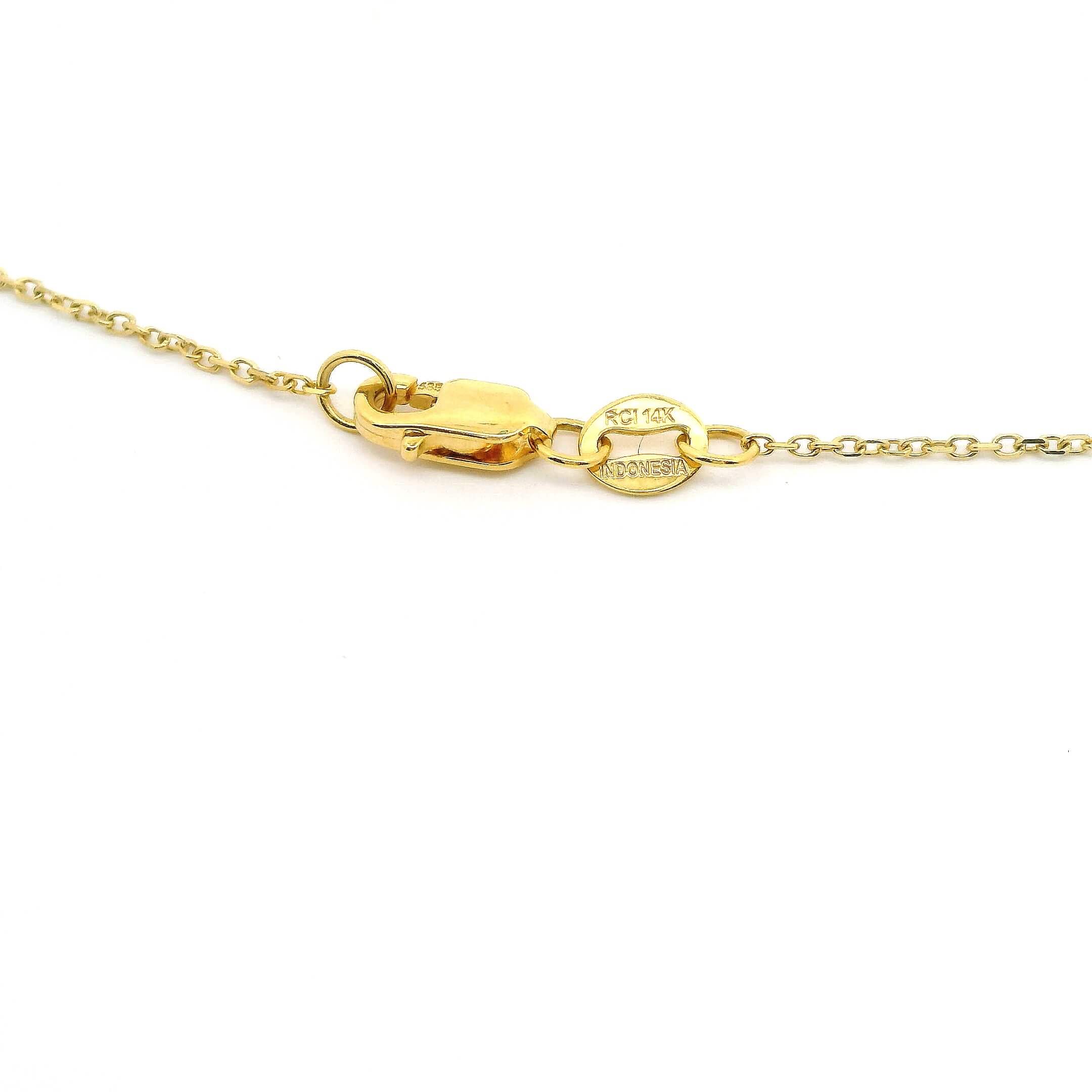 #135 Anhänger mit Kette aus Weißgold mit Brillanten und Tansanit | Pendant with Chain in White Gold with Diamonds and Tanzanite - Image 4