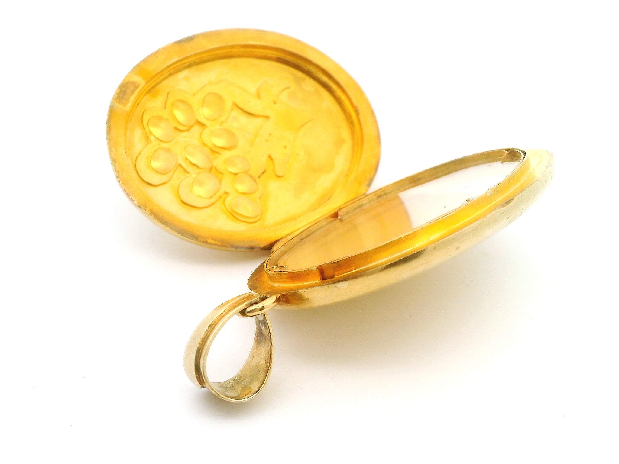 #152 Medaillon Gelbgold | Yellow gold medallion - Image 2