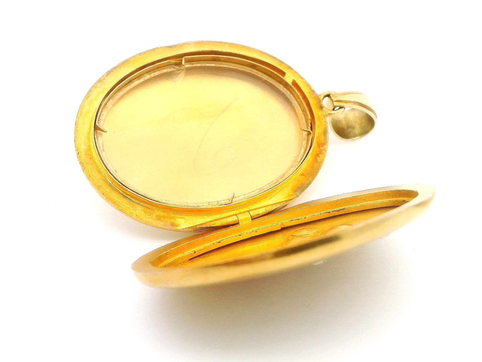 #152 Medaillon Gelbgold | Yellow gold medallion - Image 4