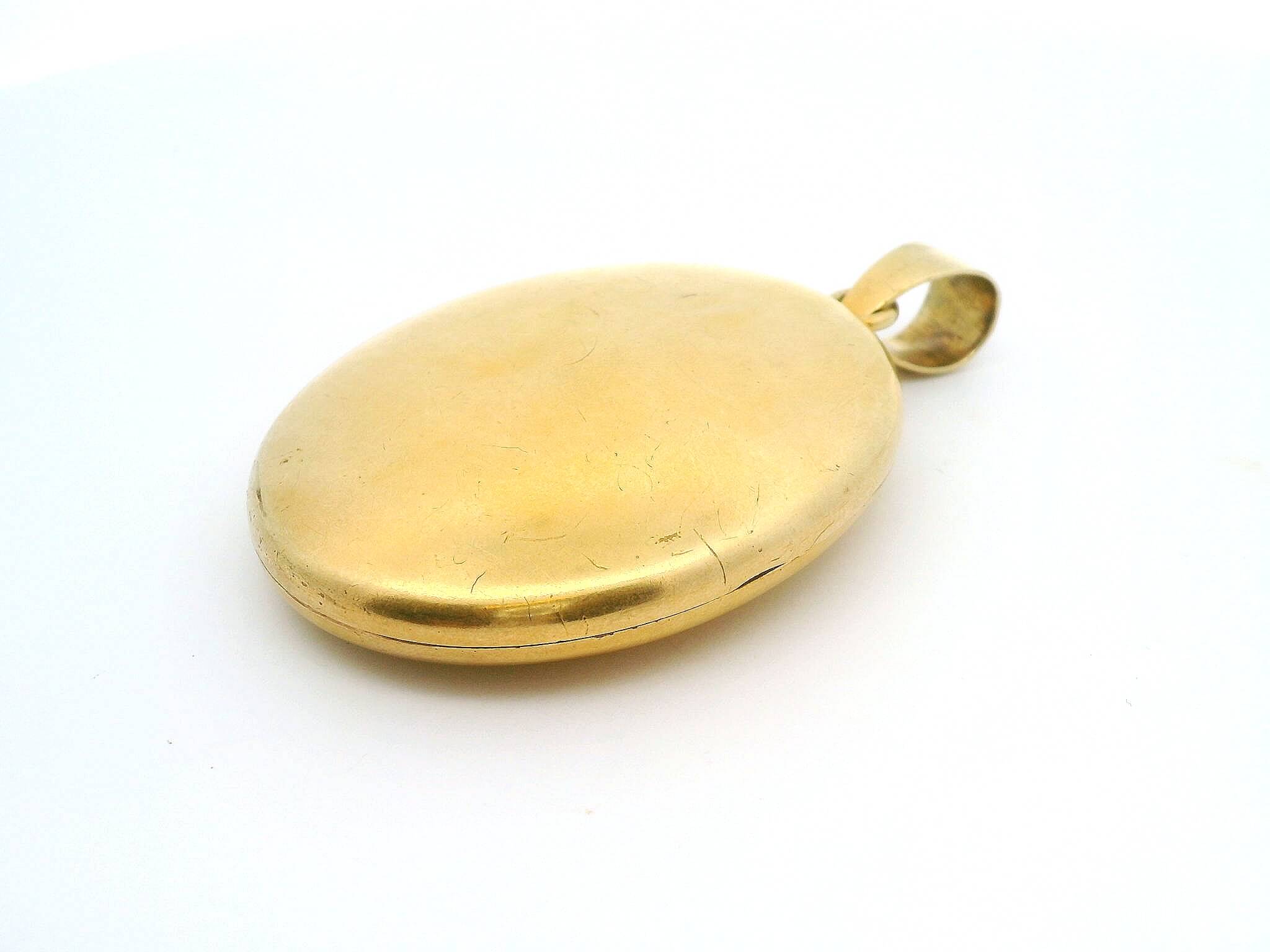 #152 Medaillon Gelbgold | Yellow gold medallion - Image 3