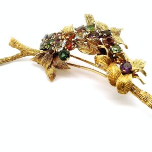 #156 Brosche Gelbgold | Yellow Gold Brooch