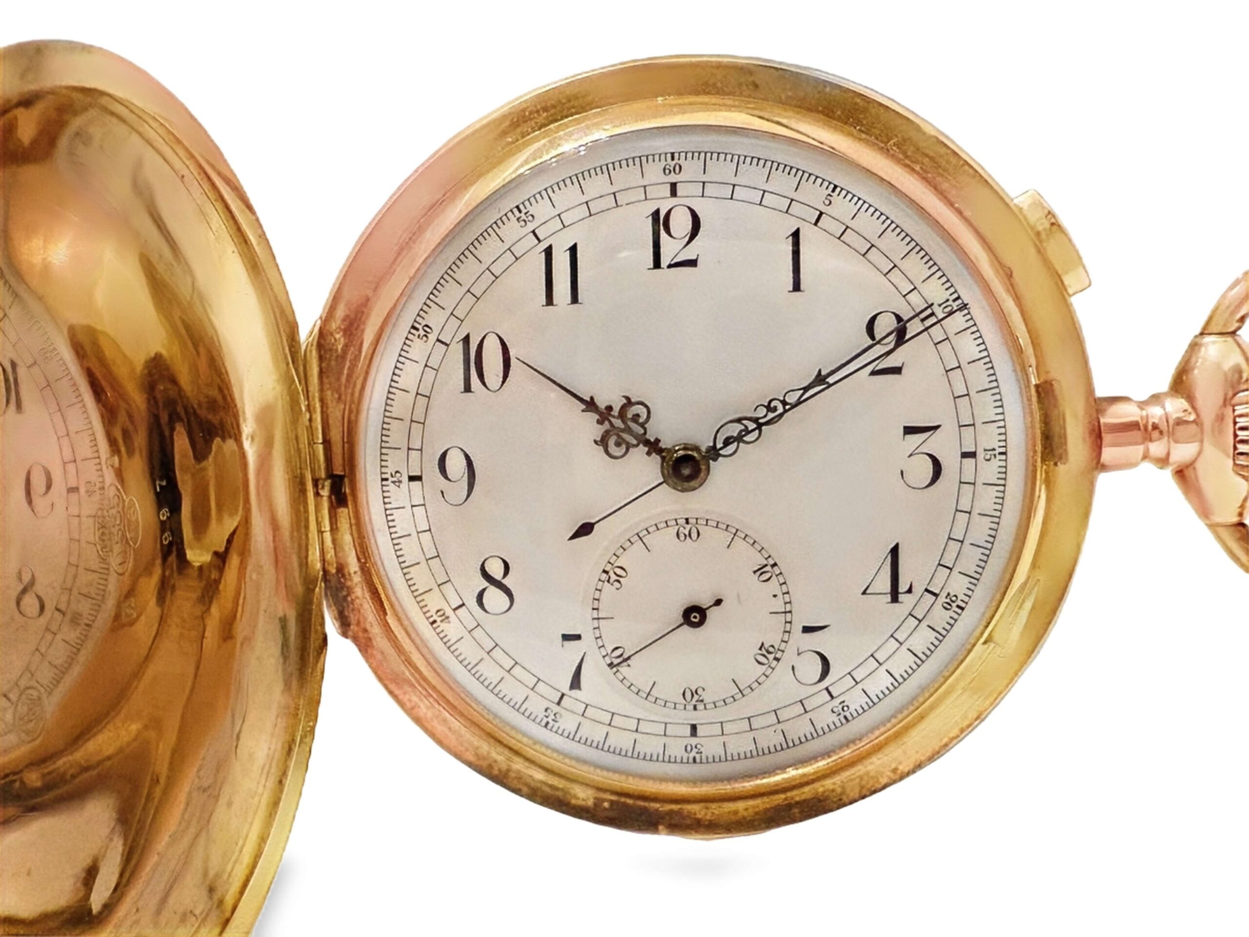 #169 Invicta LTD Taschenuhr Doppelmantel | Invicta LTD Pocket Watch Double Case - Image 2