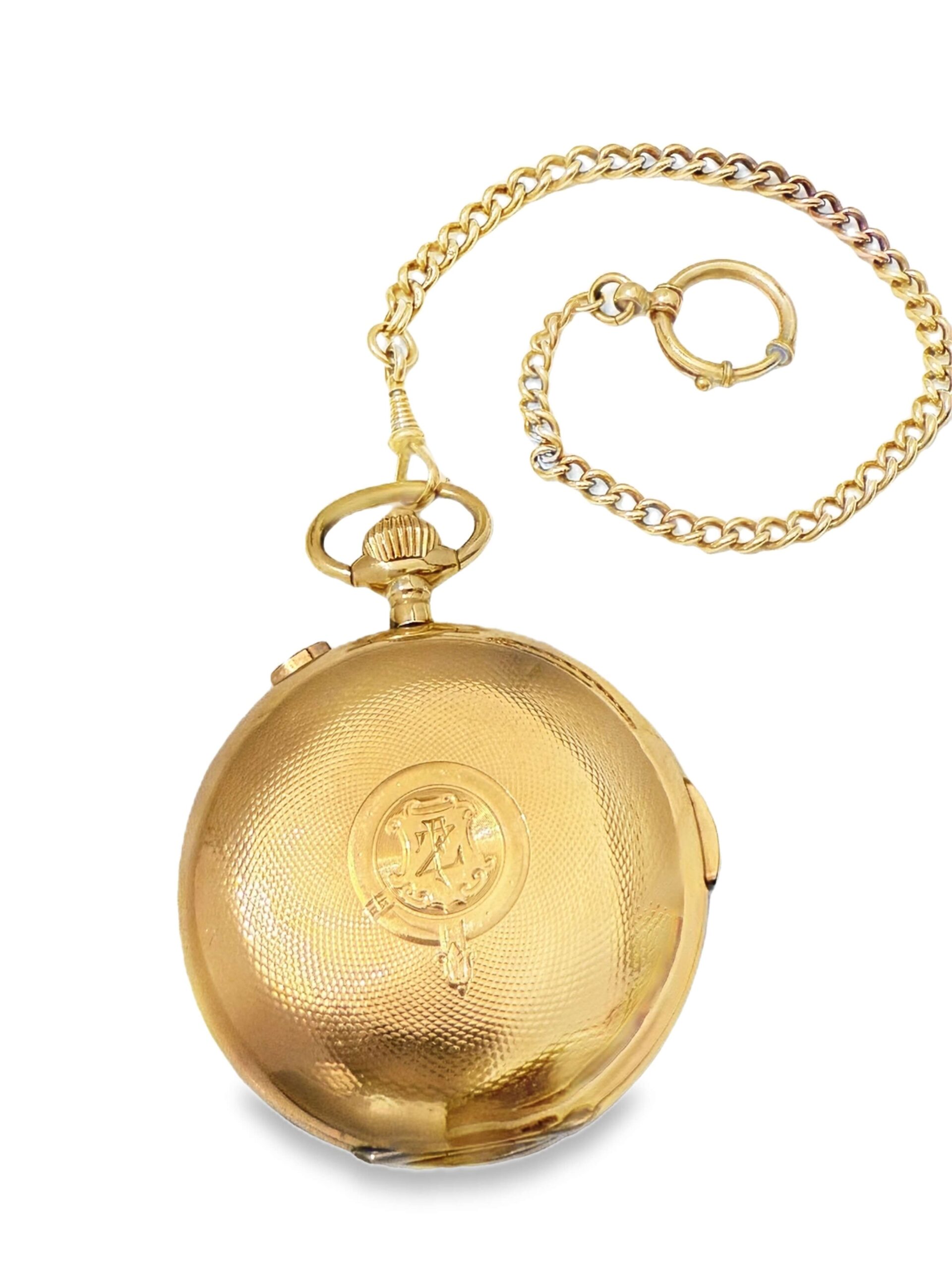 #169 Invicta LTD Taschenuhr Doppelmantel | Invicta LTD Pocket Watch Double Case - Image 5